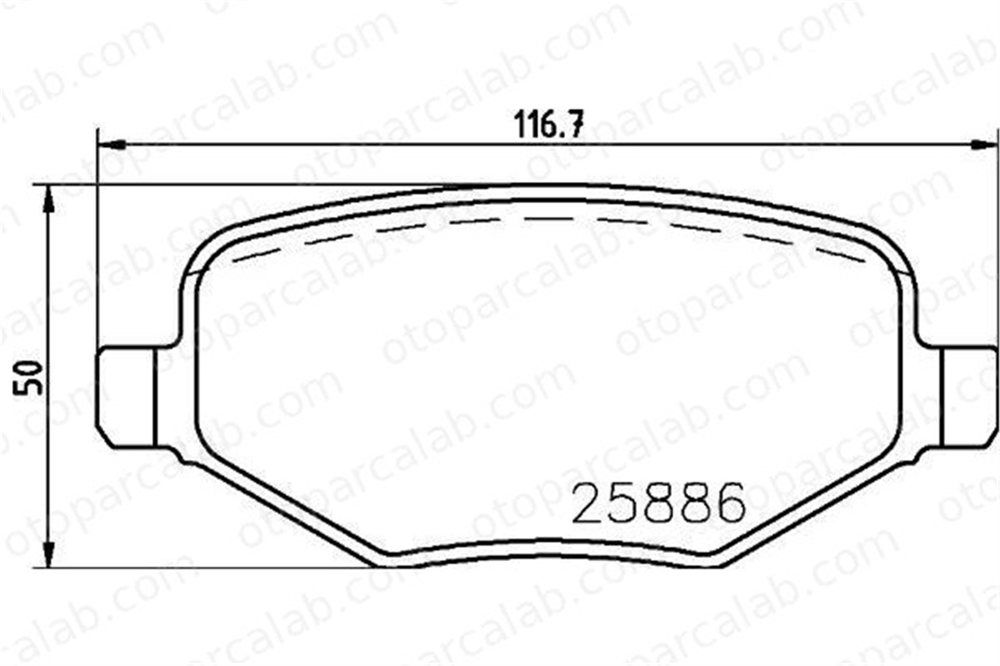 VALEO 670437 Fren Disk Balata Arka FORD USA EXPLORER TAURUS DG132M007CB 8A8Z2200A