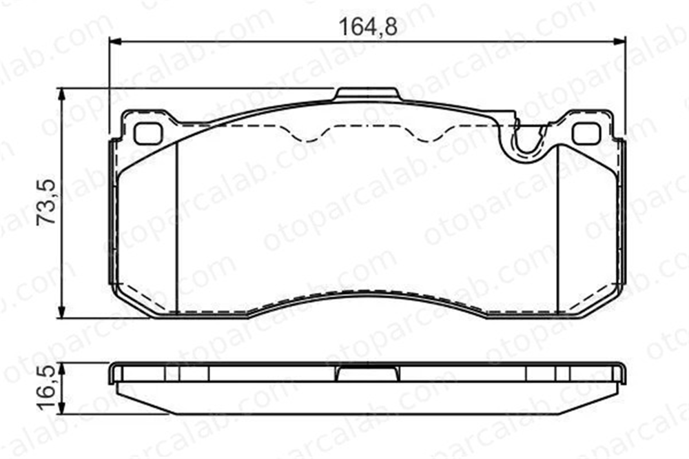 VALEO 670547 Fren Disk Balata Ön BMW 1 3 Touring 34116786044 34106860642