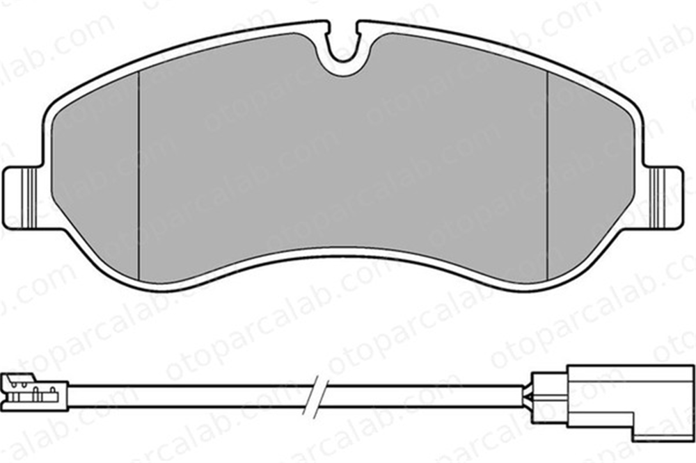 VALEO 670559 Fren Disk Balata Ön veya Arka FORD TRANSIT V363 Panelvan/Van TRANSIT V363 Platform şasi 1763915 1842632