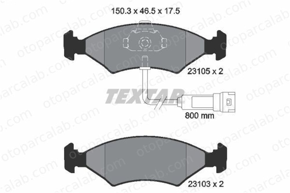 VALEO 670687 Fren Disk Balata Ön FORD SIERRA II SIERRA II Turnier 670687 1613128