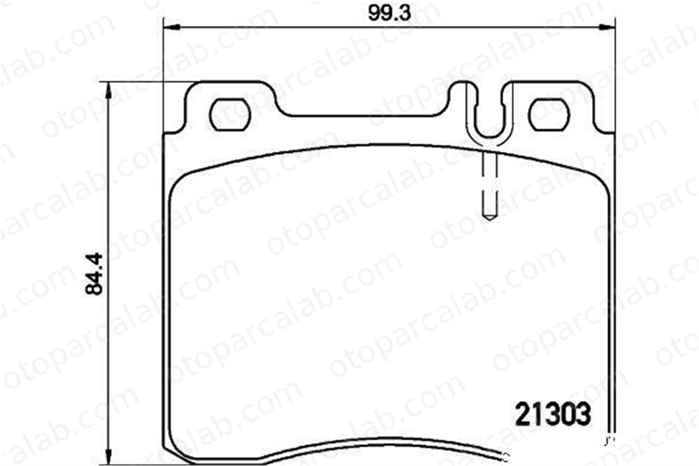 VALEO 670688 Fren Disk Balata Ön MERCEDES-BENZ S-SERISI S-SERISI Coupe A0024200420 24201820