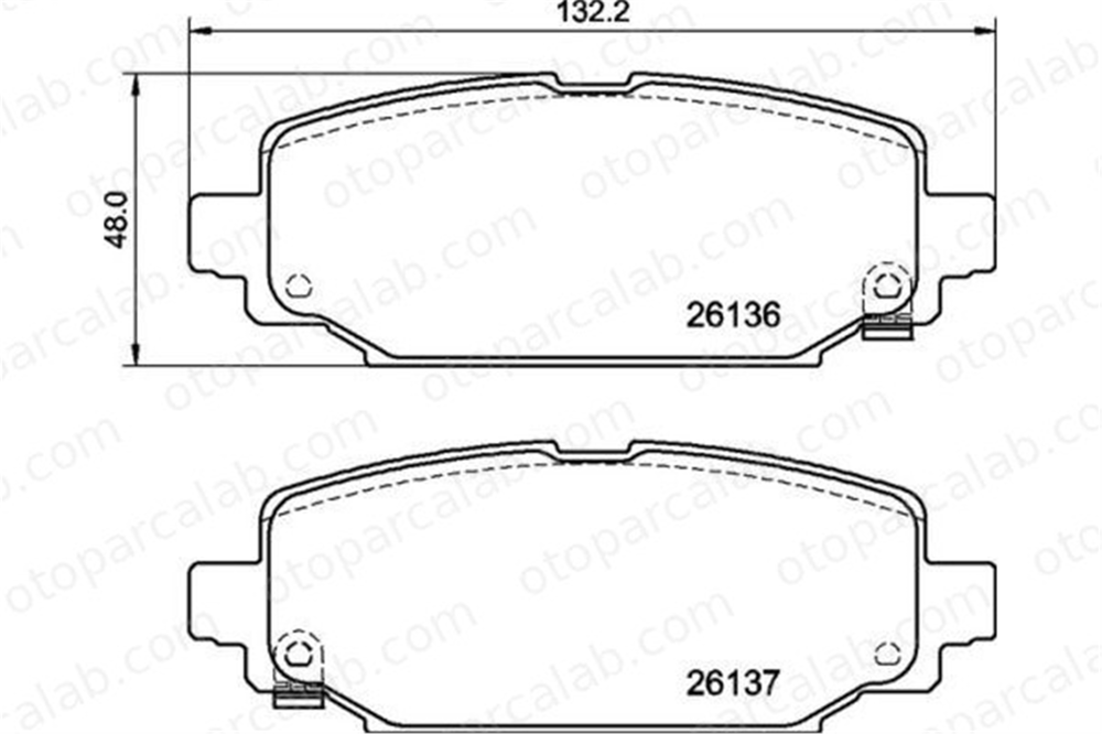 VALEO 670791 Fren Disk Balata Arka PORSCHE 911 BOXSTER 68385238AA 68385238AB