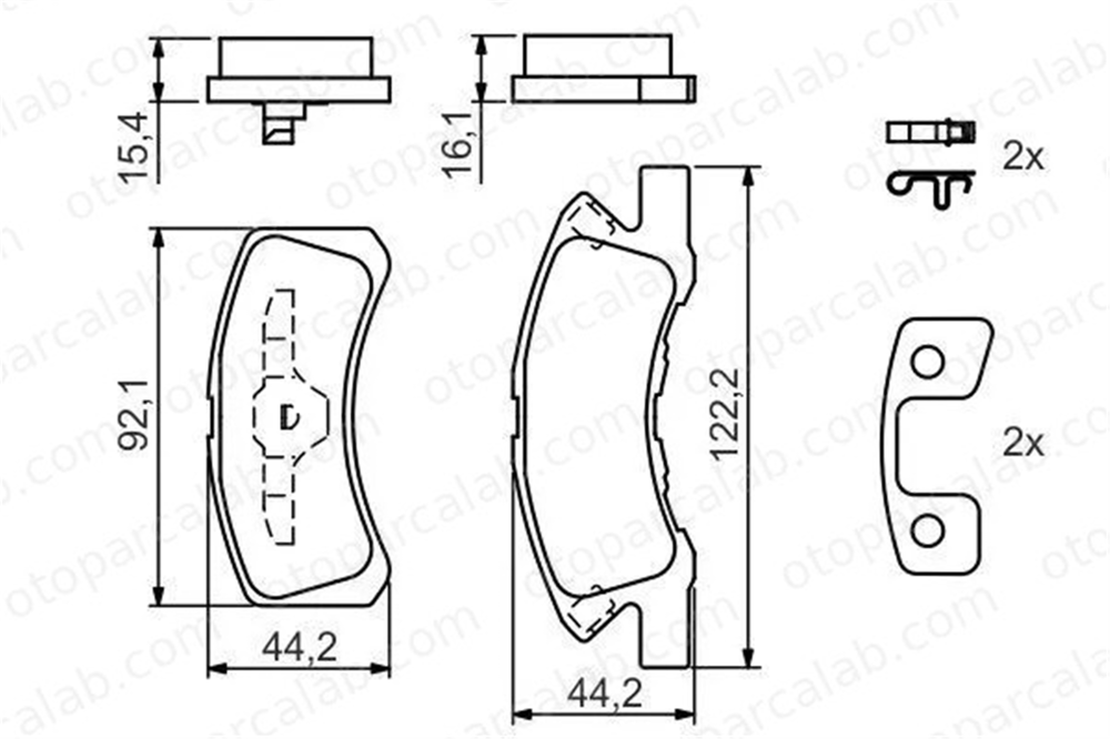 VALEO 670873 Fren Disk Balata Ön MITSUBISHI MIRAGE / SPACE STAR VI Hatchback DAIHATSU CUORE V 449197214 4465B2040