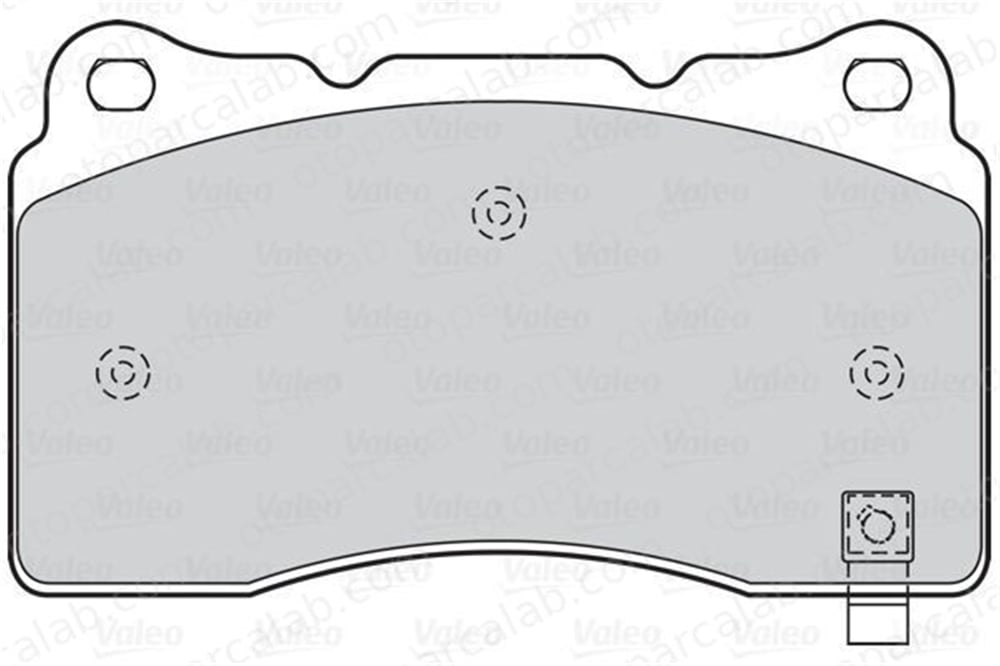 VALEO 670919 Fren Disk Balata Ön SUBARU IMPREZA Hatchback IMPREZA Sedan 26296FE041 4605A572