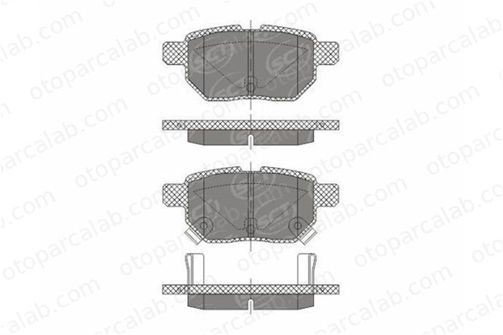 VALEO 670986 Fren Disk Balata Ön TOYOTA AURIS COROLLA Sedan 3501110XJZ 3501110XJZ08A