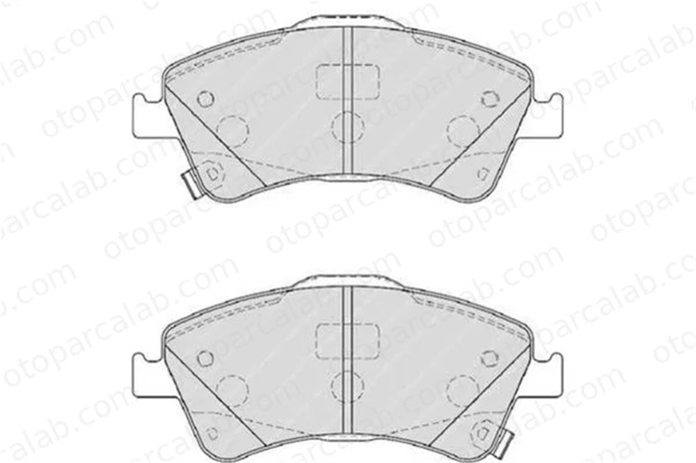 VALEO 671059 Fren Disk Balata Ön TOYOTA AVENSIS Station wagon AVENSIS Sedan 446502190 04465-02190