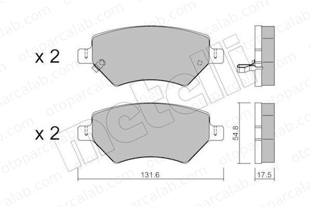 VALEO 671089 Fren Disk Balata Ön DR DR 3 K083501051 T113501080BA