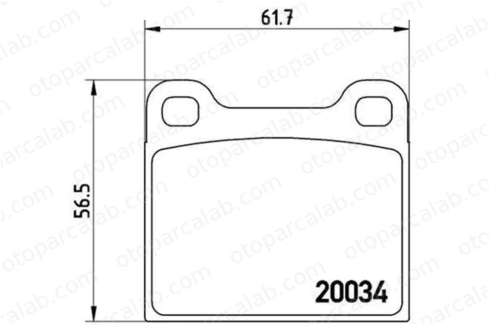 VALEO 671099 Fren Disk Balata Ön MERCEDES-BENZ S-SERISI 123 Sedan 424892 60711959