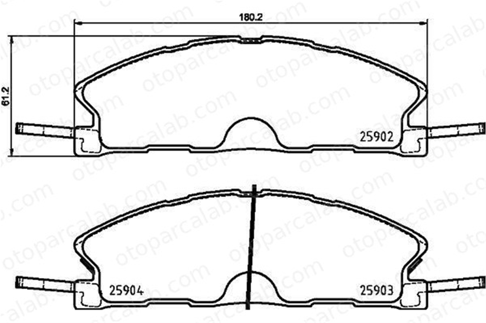 VALEO 671174 Fren Disk Balata Ön FORD USA EXPLORER TAURUS DG132001BA DG132001GA