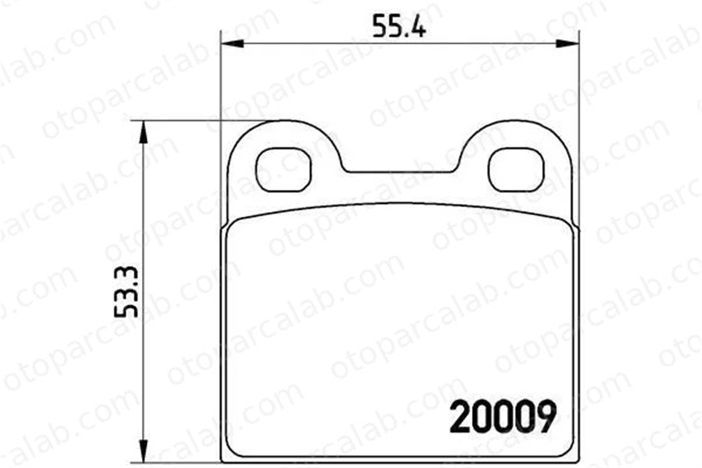 VALEO 671187 Fren Disk Balata Ön veya Arka OPEL VECTRA B Station wagon VECTRA B 8994832 60712607