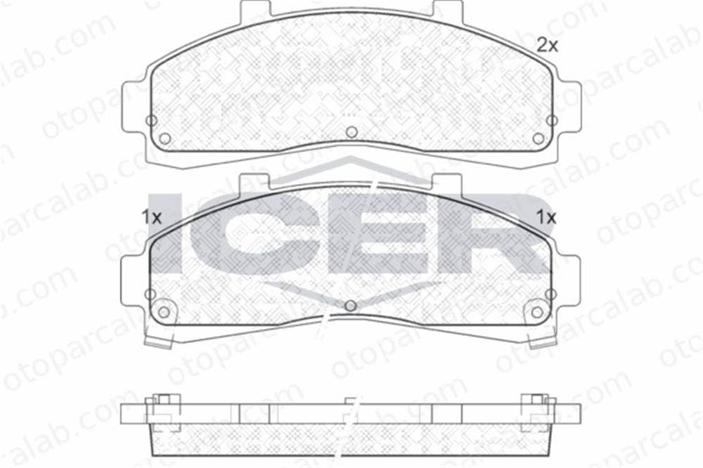 VALEO 671214 Fren Disk Balata Ön FORD USA E Panelvan/Van F-350 F5TZ2001A