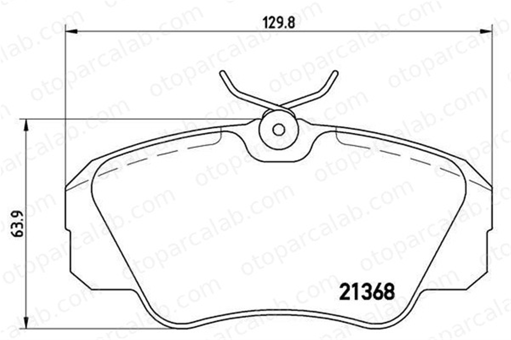 VALEO 671256 Fren Disk Balata Ön OPEL OMEGA B OMEGA B Station wagon 1605033 1605004