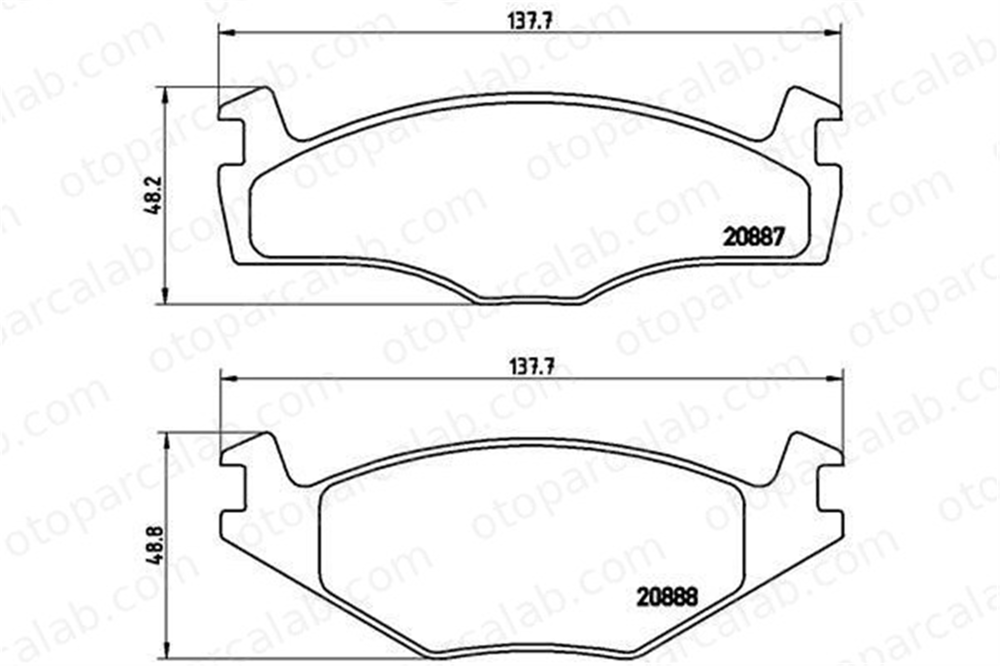 VALEO 671258 Fren Disk Balata Ön VW POLO Coupe POLO II 867698151