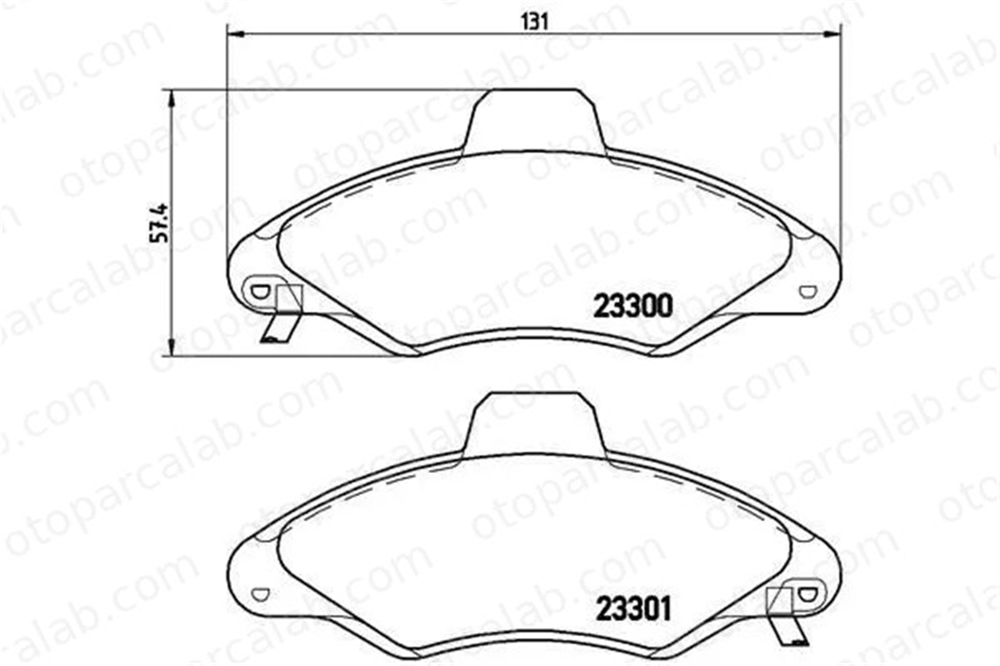 VALEO 671399 Fren Disk Balata Ön FORD ESCORT VI ESCORT V 1031781 1048308
