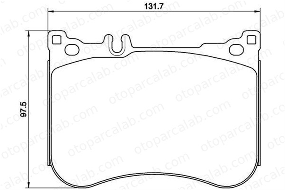 VALEO 671536 Fren Disk Balata Ön MERCEDES-BENZ S-SERISI S-SERISI Coupe A0064205020 A0064208820