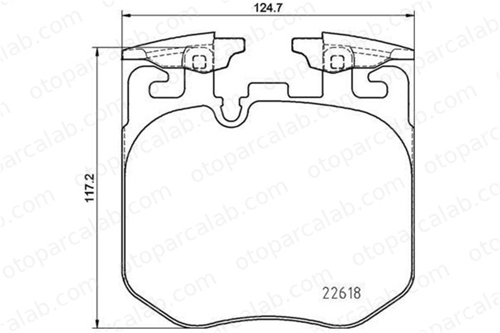 VALEO 671558 Fren Disk Balata Ön BMW 5 5 Touring 34106888459 34106874431