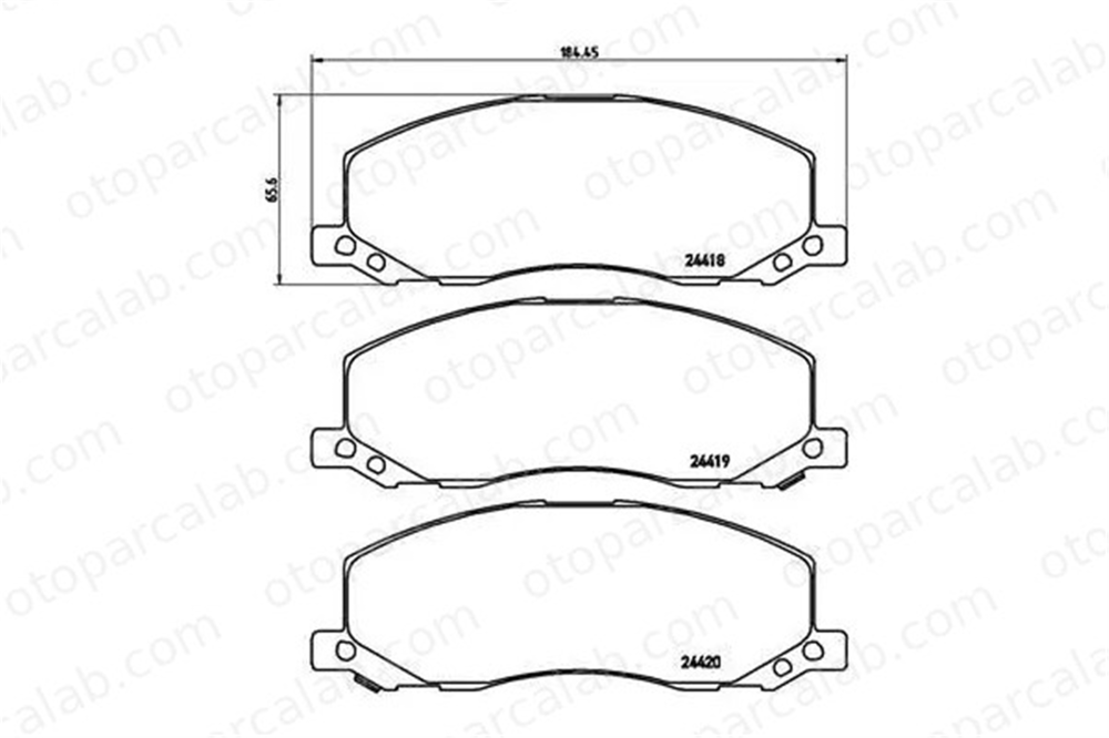 VALEO 671578 Fren Disk Balata Ön OPEL INSIGNIA A INSIGNIA A Sports Tourer 1605202 13237752