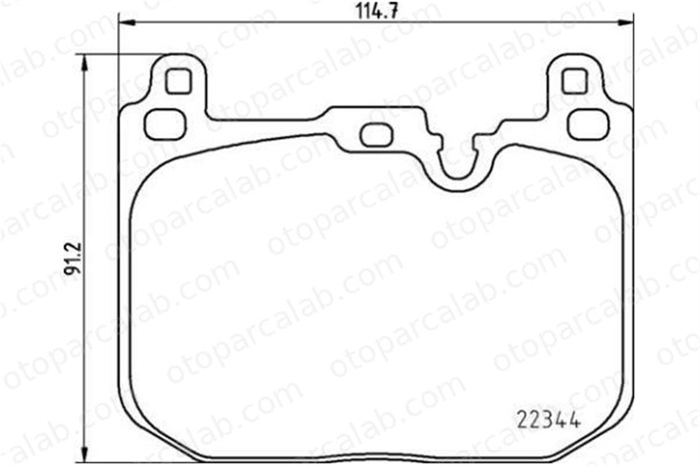 VALEO 671582 Fren Disk Balata Ön PORSCHE 911 911 Cabrio 99135194601 99135194602