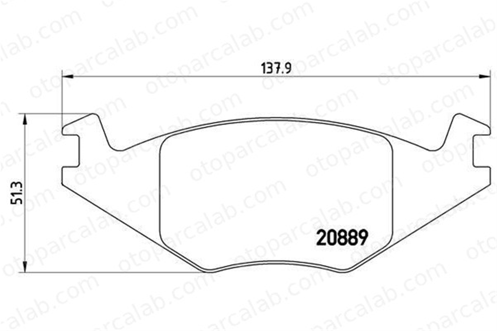VALEO 671592 Fren Disk Balata Ön VW PASSAT B2 PASSAT B2 Variant 191698151E 191698151F