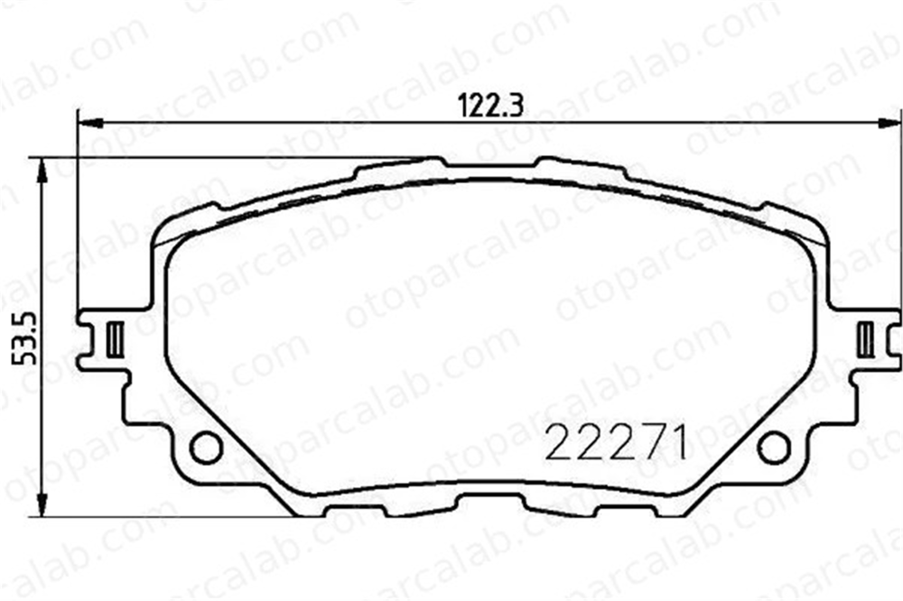 VALEO 671597 Fren Disk Balata Ön MAZDA MX-5 IV MX-5 RF Targa 6000615055 N2Y33328ZC