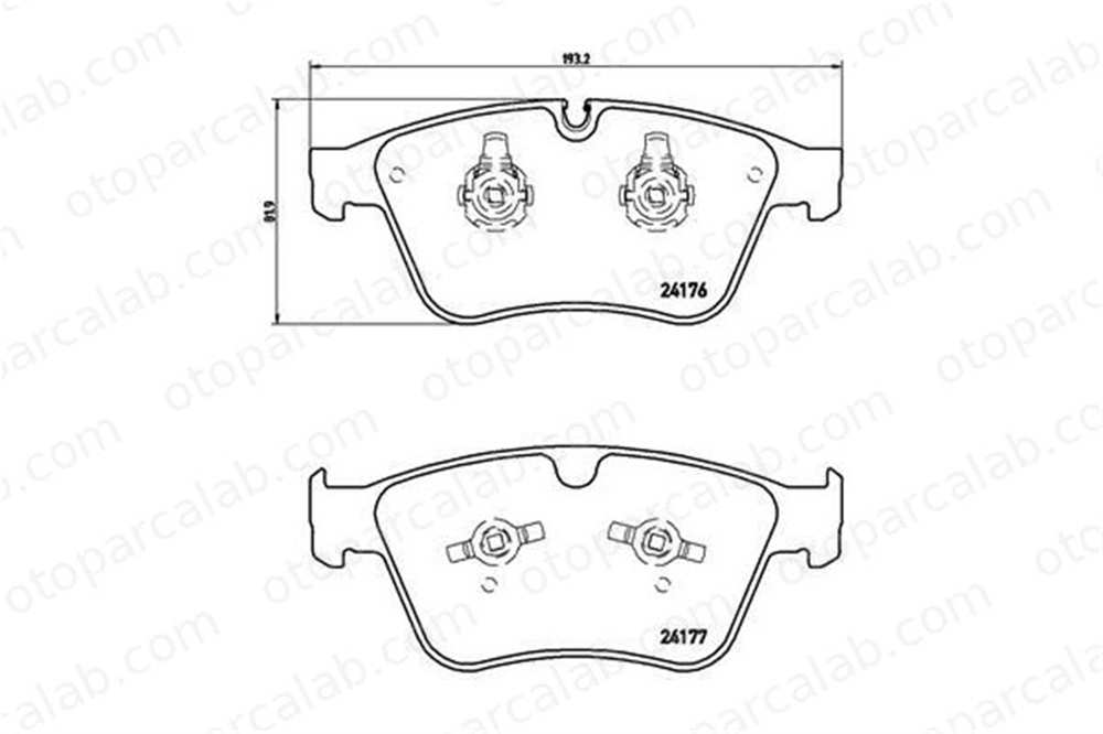 VALEO 671615 Fren Disk Balata Ön MERCEDES-BENZ M-SERISI R-SERISI 1644200920 1644202320