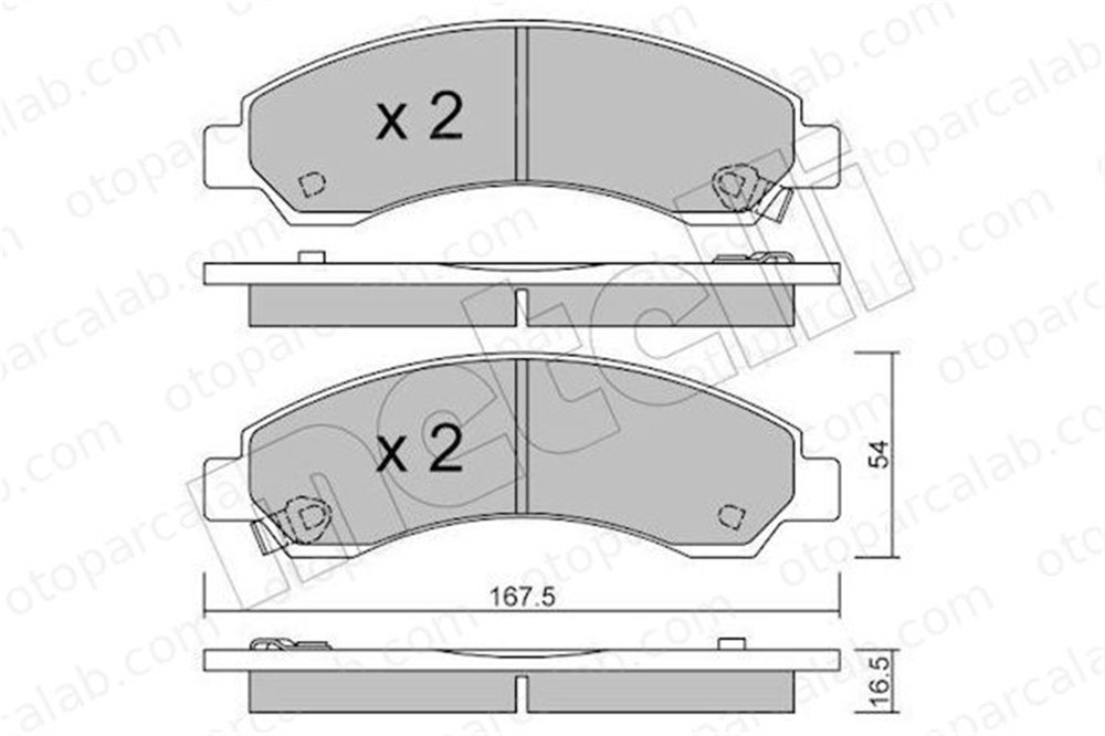 VALEO 671690 Fren Disk Balata Ön ISUZU D-MAX I 3501150K00
