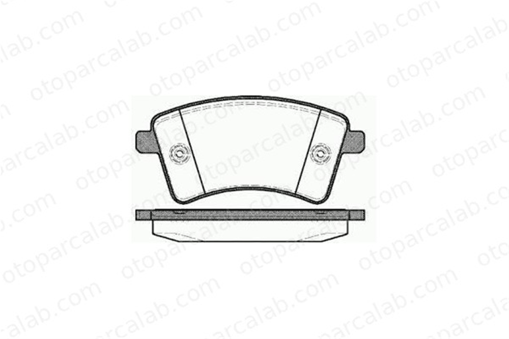 VALEO 671711 Fren Disk Balata Ön RENAULT KANGOO / GRAND KANGOO II KANGOO Express 7701210110 4154210310