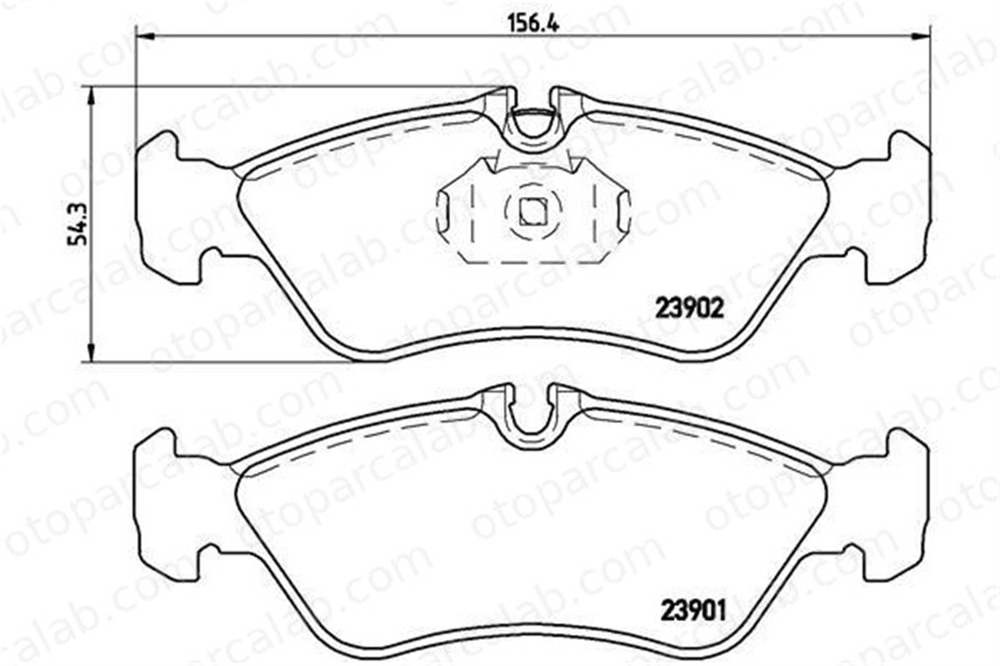 VALEO 671741 Fren Disk Balata Arka MERCEDES-BENZ SPRINTER 3-t Panelvan/Van SPRINTER 3-t Minibüs/Otobüs 2D0698451 24204020