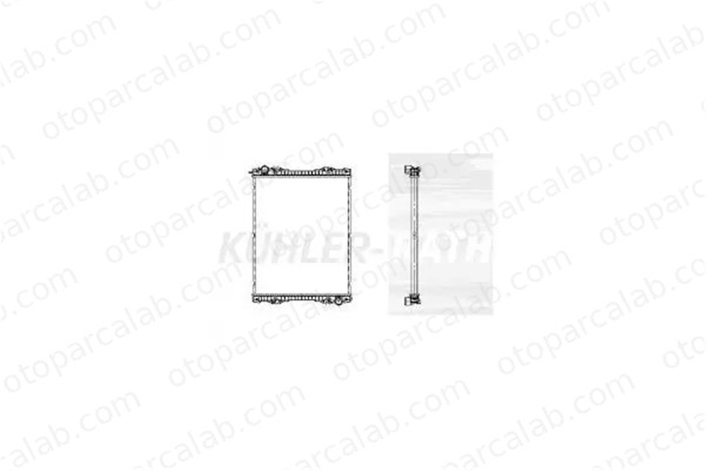 VALEO 733552 Su Radyatörü SCANIA R II P II 1741456 1770096