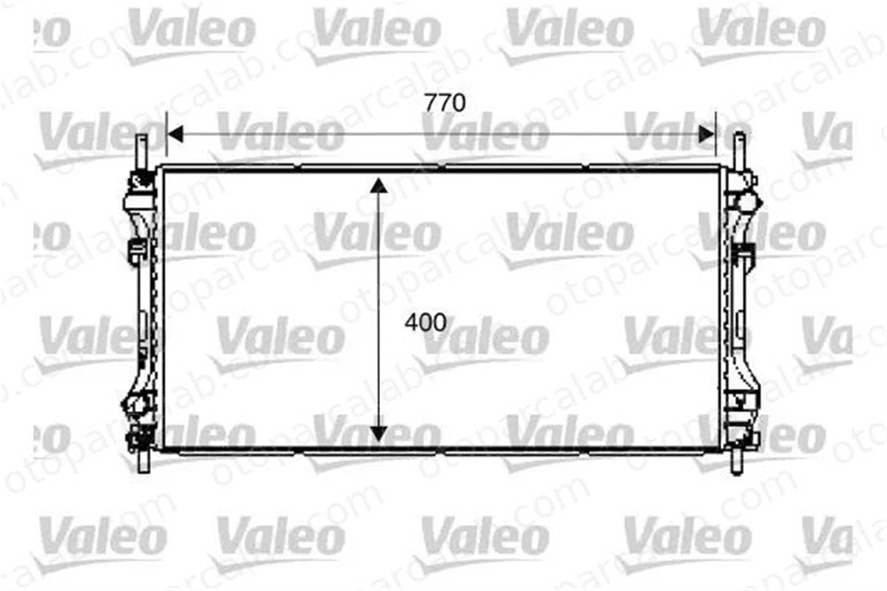 VALEO 734292 Su Radyatörü FORD TRANSIT Panelvan/Van TRANSIT Platform şasi 214107695R 1103119