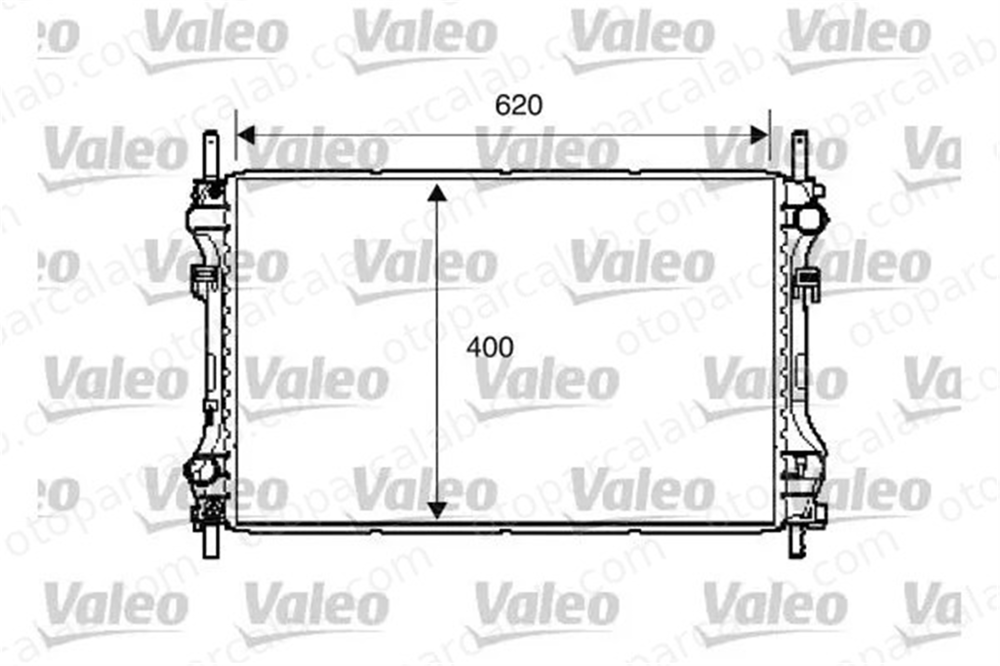 VALEO 734293 Su Radyatörü FORD TRANSIT Panelvan/Van TRANSIT Minibüs/Otobüs 504045487 1103117