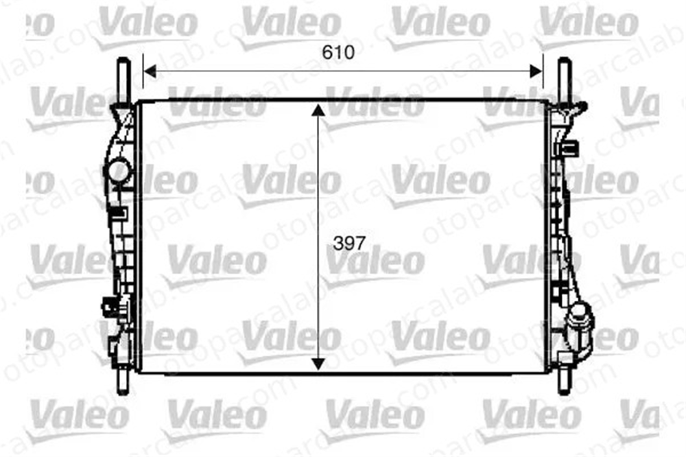 VALEO 734696 Su Radyatörü FORD MONDEO III Sedan MONDEO III 1216262 1320515