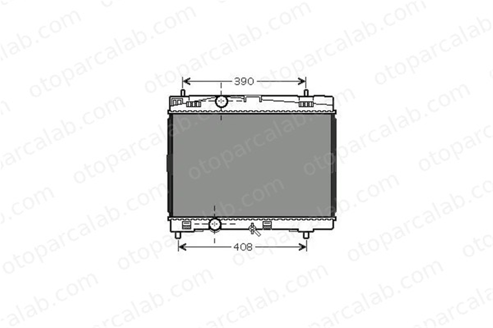 VALEO 735445 Su Radyatörü TOYOTA YARIS YARIS Kasa/eğik arka 1640023170 164000Q040