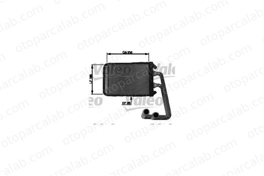 VALEO 812439 Kalorifer Radyatörü HYUNDAI ELANTRA III Sedan COUPE II 971382D000