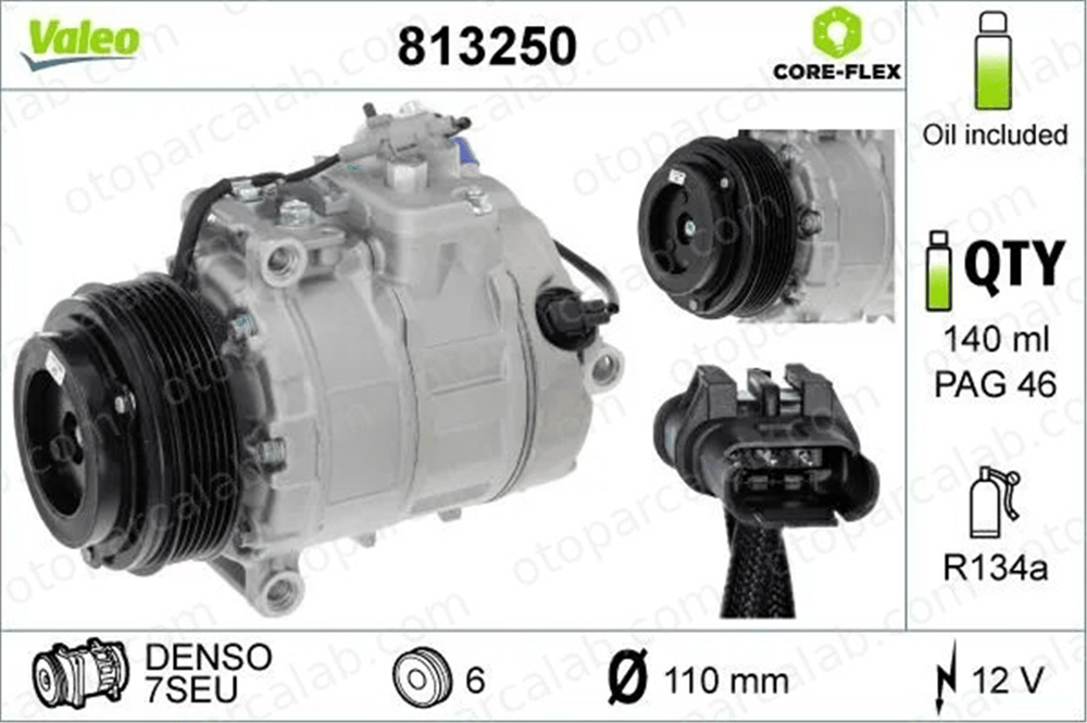 VALEO 813250 Klima Kompresörü BMW 3 Touring 3 64529180549 6961621