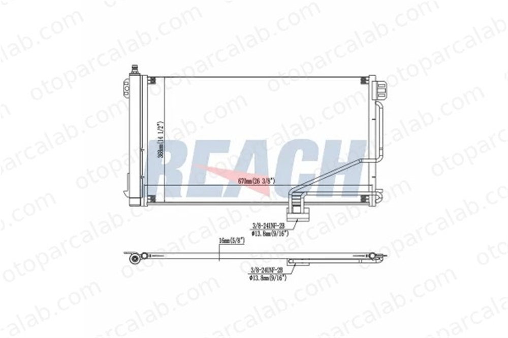VALEO 814186 Klima Radyatörü MERCEDES-BENZ SLK 1715000154 A1715000154