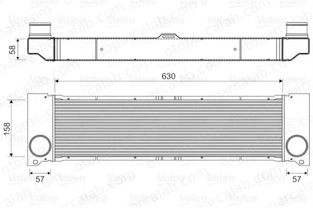 VALEO 818356 Turbo Radyatörü MERCEDES-BENZ VITO Minibüs/Otobüs VIANO A6395010801 6395010801