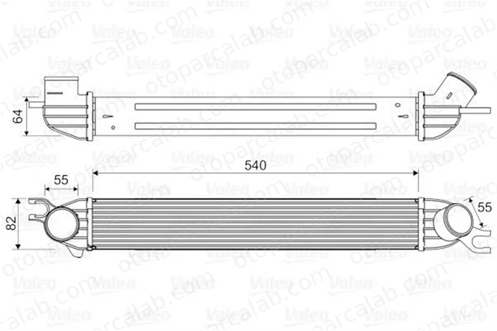 VALEO 818580 Turbo Radyatörü MINI MINI MINI COUNTRYMAN 17512751277 2751277