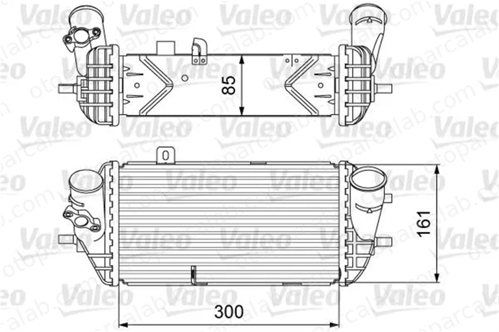 VALEO 818637 Turbo Radyatörü HYUNDAI i30 Station wagon i30 282712A740
