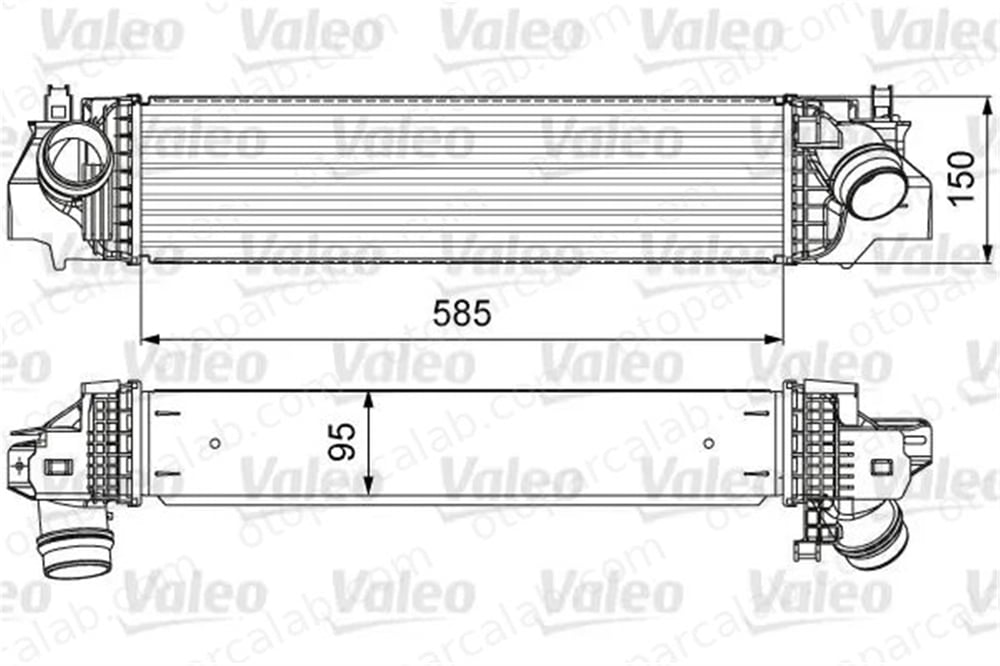 VALEO 818640 Turbo Radyatörü MINI MINI BMW X1 17517617598 7617598