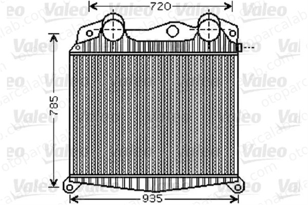 VALEO 818741 Turbo Radyatörü MAN F90 TGS I 81061300156 81061300166