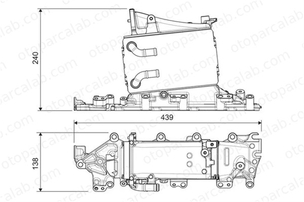VALEO 822935 Manifold SEAT LEON ST AUDI A3 Sportback 4L129711M 04L129711M