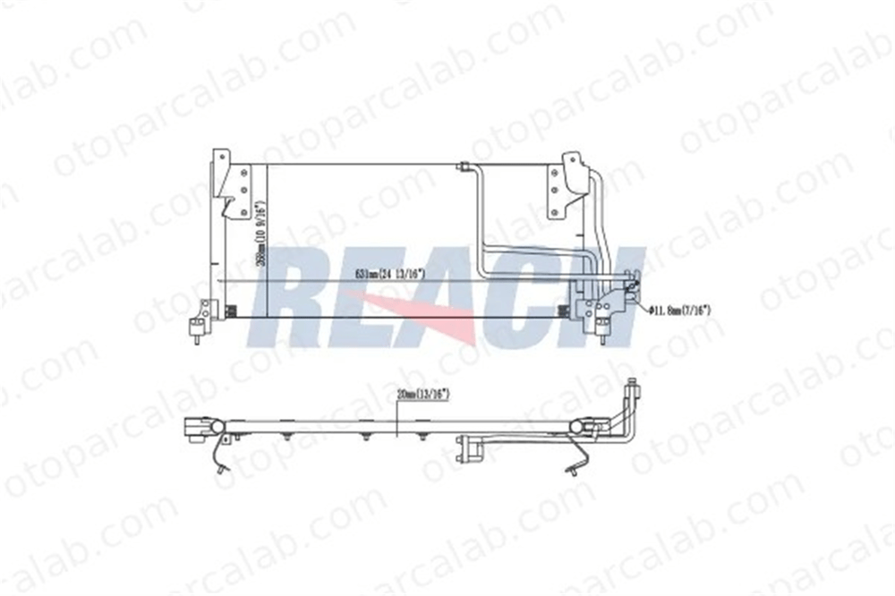 VALEO 860108 Klima Radyatörü OPEL COMBO Kasa/büyük limuzin TIGRA 1618015 1618045