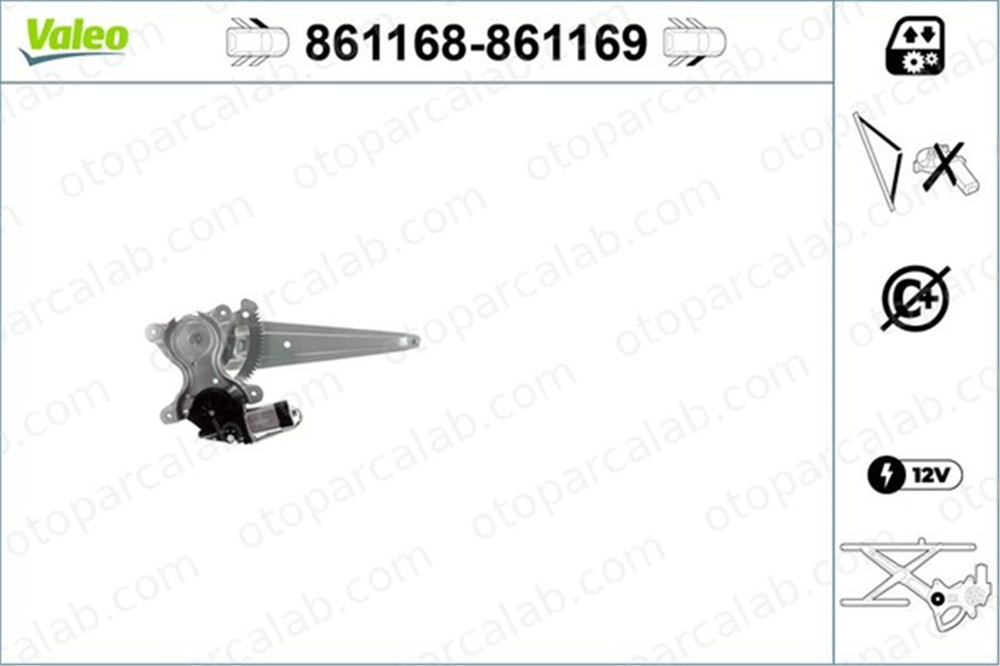 VALEO 861168 Cam Krikosu Ön Sol DAIHATSU TERIOS CUORE VII 69802B4010 69804B4010
