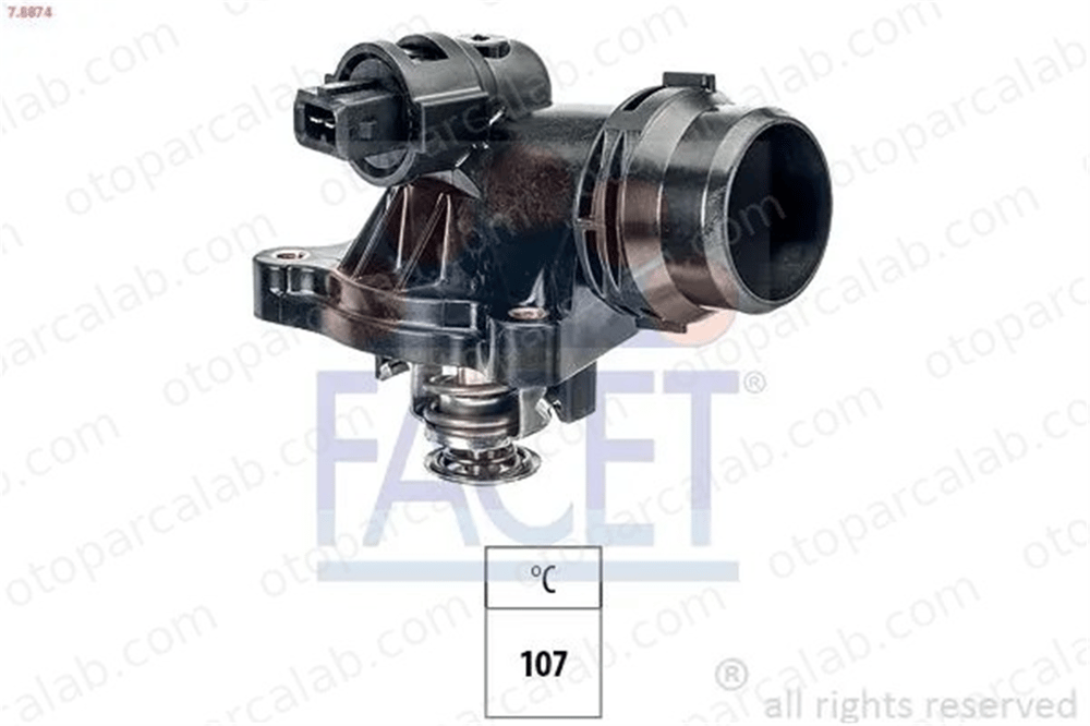 WAHLER 4337.105 Termostat BMW 1 3 11537510959 7510959