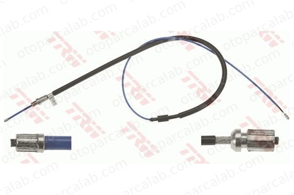 WALBURG W305 El Fren Teli Arka Sağ veya Sol CITROËN C2 PEUGEOT 1007 4745W3 474615