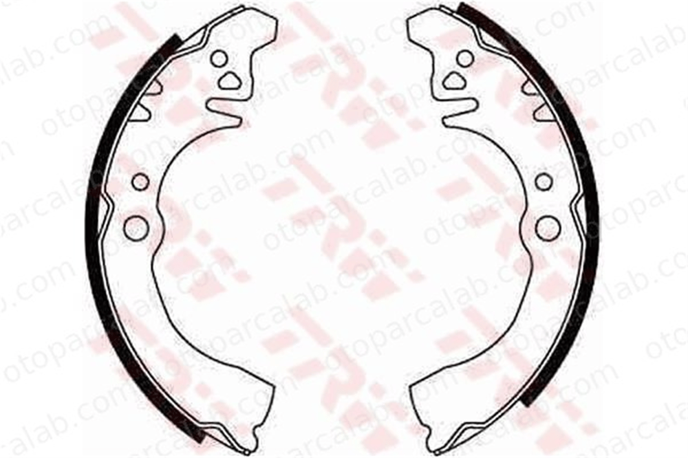 WALBURG WBS1046 Fren Pabuçlu Balata Arka DAIHATSU CHARADE III CHARADE IV 1403060180 449587704