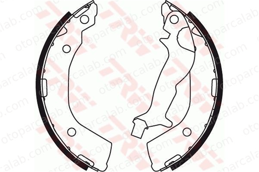WALBURG WBS1060 Fren Pabuçlu Balata Arka HYUNDAI GETZ 583051CA00 583051CF00