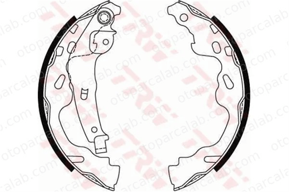 WALBURG WBS1116 Fren Pabuçlu Balata Arka OPEL AGILA SUZUKI SWIFT III 4241N2 4708598