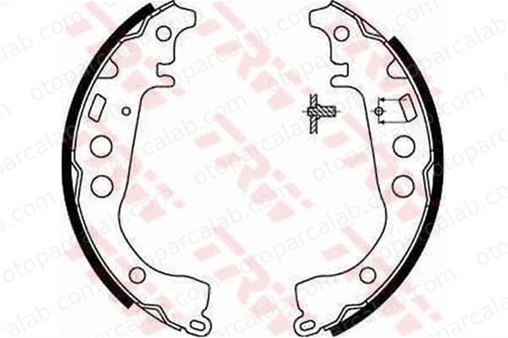 WALBURG WBS1135 Fren Pabuçlu Balata Arka TOYOTA YARIS YARIS VERSO 47010 52020